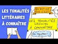 Les tonalits littraires  connatre pour le commentaire de texte 