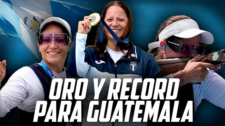 HISTORICO ORO Y RECORD OLIMPICO PARA GUATEMALA | Así fue como Adriana Ruano lo consiguió