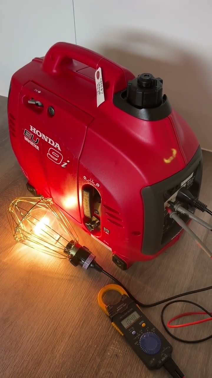 8558 - 【美品】HONDA ホンダ インバーター発電機 EU9i☆GENERATOR
