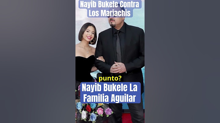 Nayib Bukele Familia Aguilar