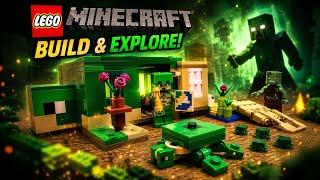 THEY FOUND ME in LEGO Minecraft… 😨💀