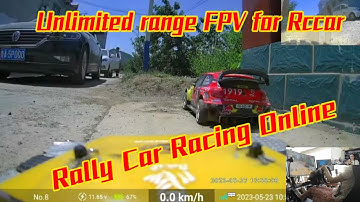 Great! Dedicated fpv system for rc cars, unlimited range, low latency, cloudrc makes it all possible