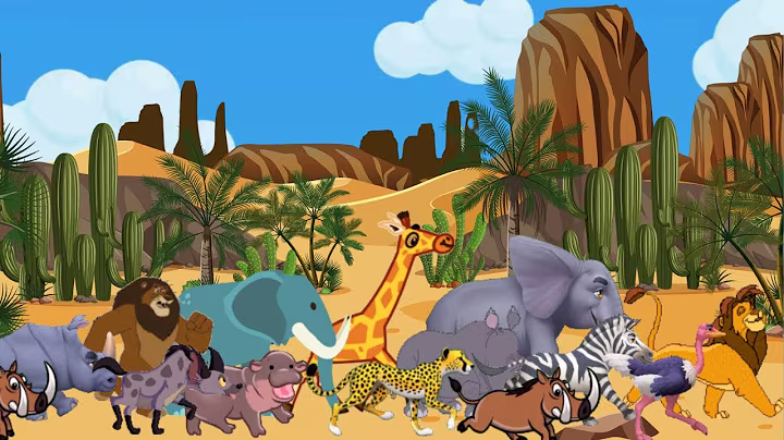 Animal Sounds Song (Safari & Farm) | ABC Animal Song | Oink Oink TV | Nursery Rhymes