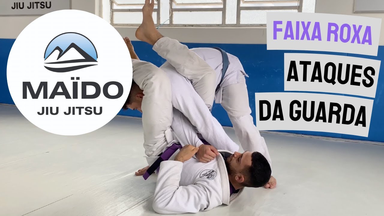 FAIXA ROXA 🟣 - Ataques da guarda | Maïdo Jiu Jitsu #jiujitsu - YouTube