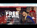 Free Application Week For The University Of Alabama Fee Waiver