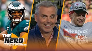 Why Patrick Mahomes is under pressure in SBLVII, Eagles journey shaped by luck? | NFL | THE HERD