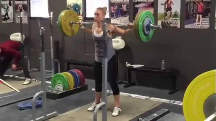 Chelsea Snatch Balance Double 80kg at 67kg bodywei...