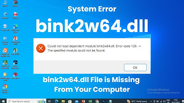 How To Fix bink2w64.dll Error? #bink2w64dll #error #errors #dll #dlldownload #windows #system