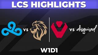 LCS Highlights ALL GAMES W1D1 | LCS 2026 Spring by Onivia