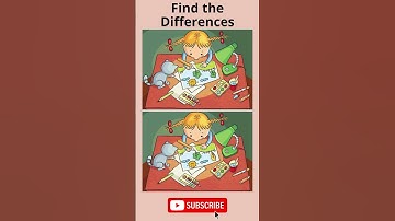 Spot the Differences Between Two Pictures #puzzle #spotthedifference #findthedifference  #iqtest