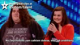 (Napisy)Brytyjski Mam Talent 6 - Jonathan & Charlotte