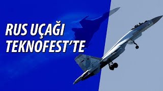 TEKNOFEST'te Su-35 Gösterisi Nefes Kesti! Resimi