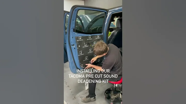 Pre-Cut Tacoma Sound Deadening Kit