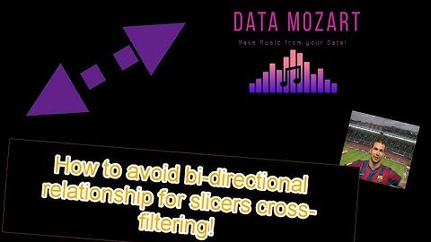 How to avoid bi-directional relationship for slicers cross-filtering in Power BI!