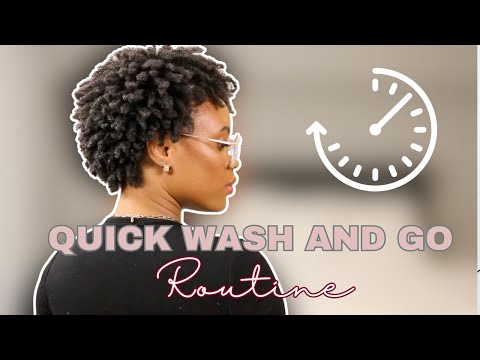 The Surprising Product Combo That Cut my Wash and Go Time in Half 😱
