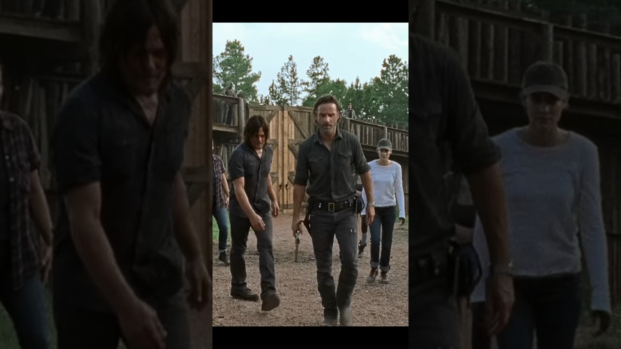 Rick and Daryl reunite | The Walking Dead | S07E08 