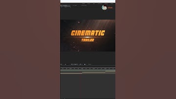 Hiệu ứng Chữ 3D After Effects