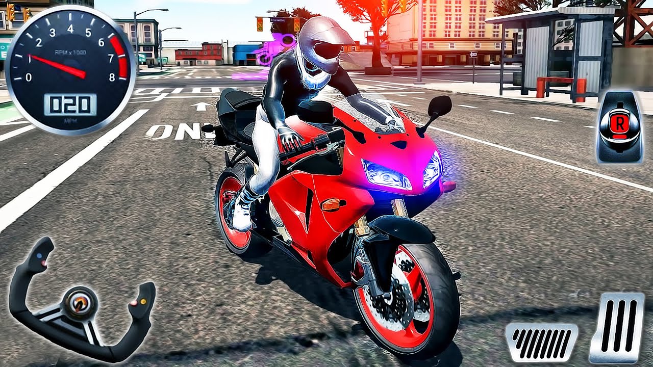 Motorbike Simulator 3D 2020 Children 