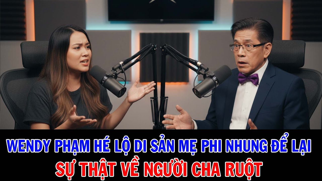 Wendy Phạm Lần Đầu Nói Thật: Sự Thật Cha Ruột, Di Sản Trăm Tỷ Và Nỗi Đau Sau Cánh Gà Phi Nhung