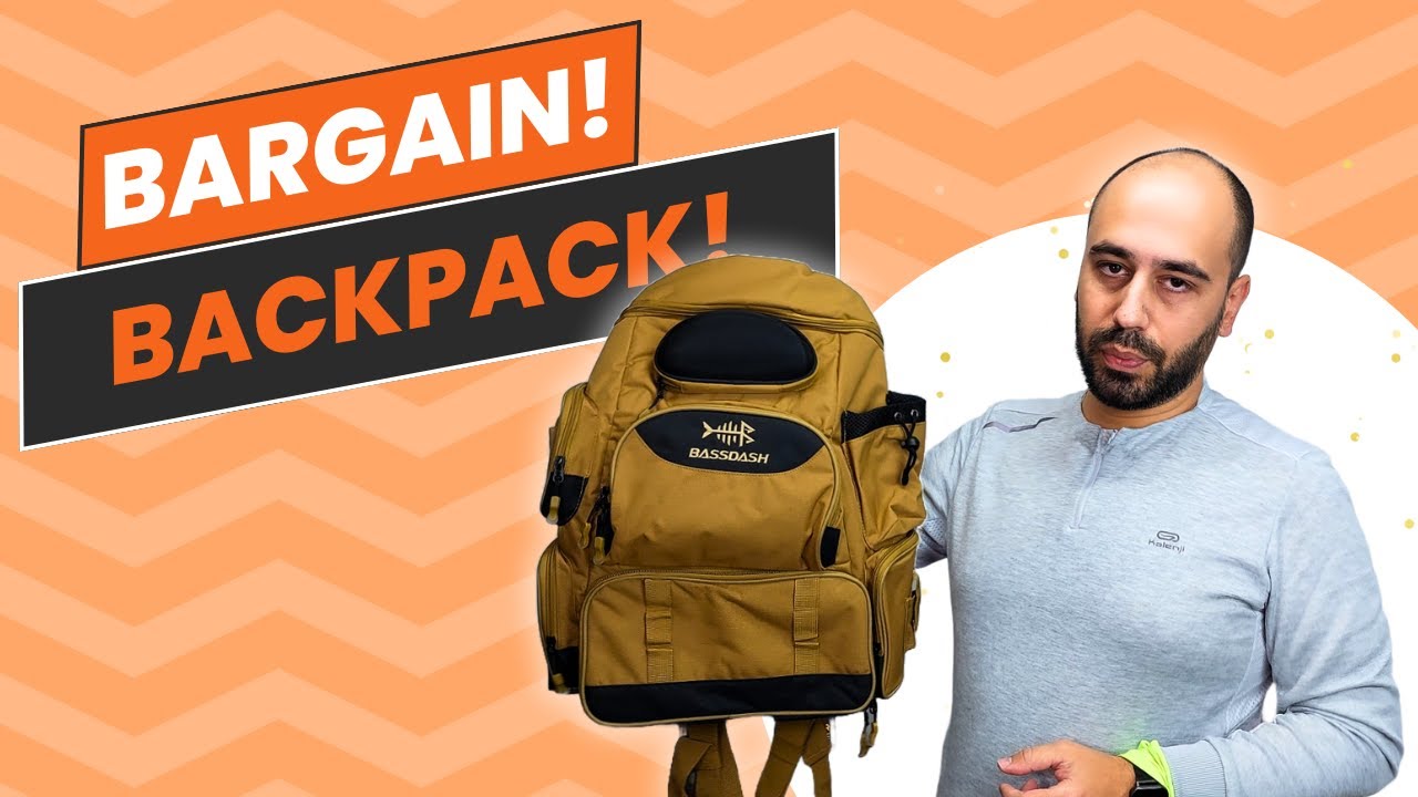 Bass Fishing Backpack Under €30 – A Gamechanger!