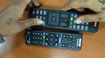 Airtel DTH Remote (without Recording Feature) Pairing with any TV/LCD Remote