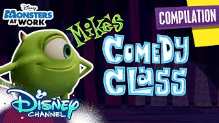 Mike's Comedy Class 🎤 | Compilation | Monsters at Work | @disneychannel