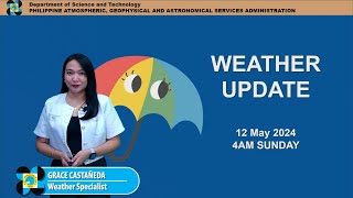 Public Weather Forecast issued at 4AM | May 12, 2024 - Sunday