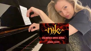 'Sacrifice Unto Sebek' by Nile (piano cover)