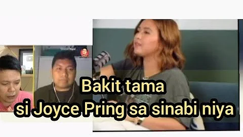 Bakit tama si Joyce Pring at Mali si Adrian Malig ...