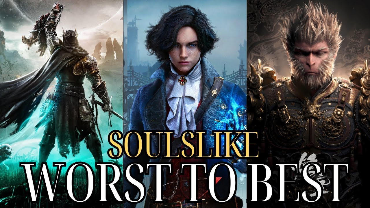 Ranking Every Soulslike I've Played From Worst To Best