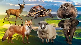Discover Amazing familiar animals life: Fox, Lion, Duck, Squirrel, Stork,  Red Panda, Meerkat,....