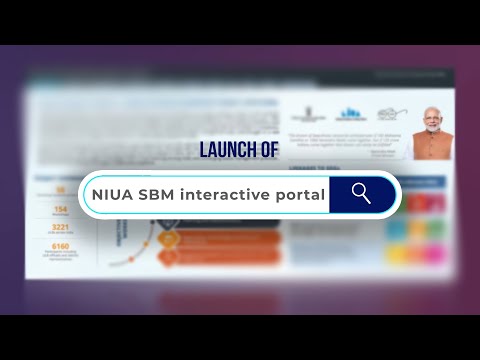 Launch of NIUA SWM Interactive Learning Portal