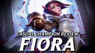 Fiora sure does exist || Casual Champion Review