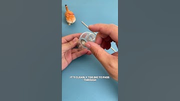 How can you remove this coin without breaking the glass bottle?#puzzle#iq#iqtest