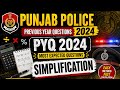 Punjab police previous year PYQ 2024