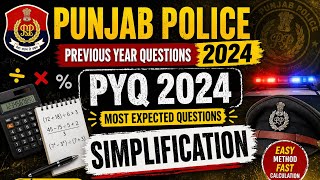 Punjab police previous year PYQ 2024