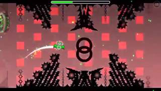 Geometry dash (Demon) Death moon By Caustic 100% (On mobile) [rebeat]