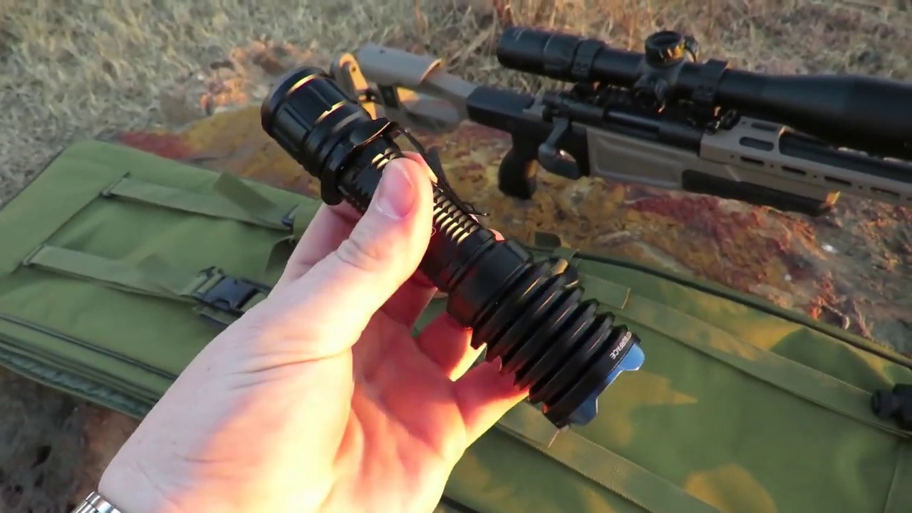 Olight Warrior X-pro Flashlight initial impressions and rifle setup