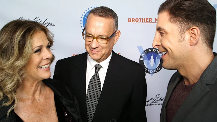Tom Hanks and Rita Wilson at the "Brother Nature" Premiere Behind The Velvet Rope with Arthur Kade