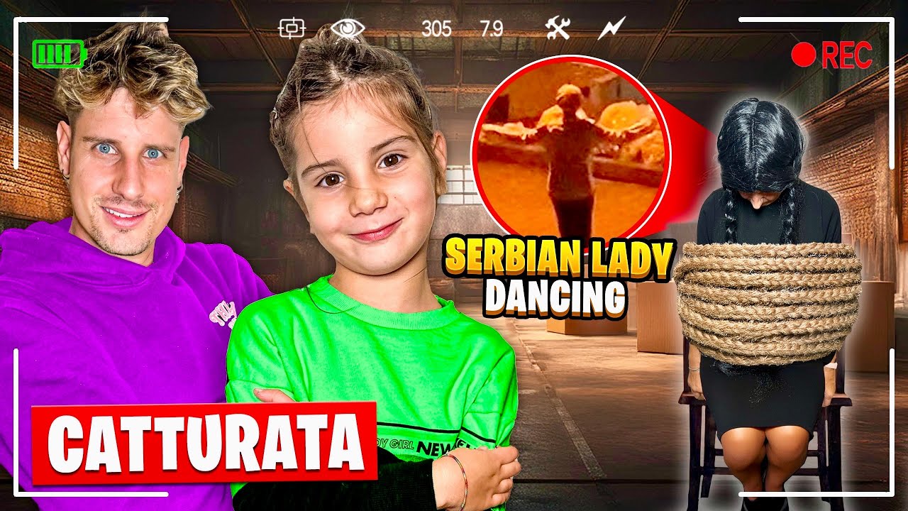 AURORA E PAPÀ MIKE CATTURANO LA DONNA MISTERIOSA! LA VERA DANCING SERBIAN LADY!