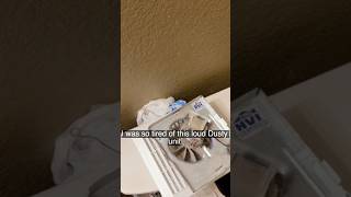 Quiet Bathroom Fan Upgrade | Panasonic Mighty Install (DIY Fix!)