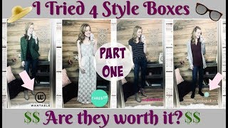 I Tried 4 Subscription Style Boxes So You Don't Have To!!