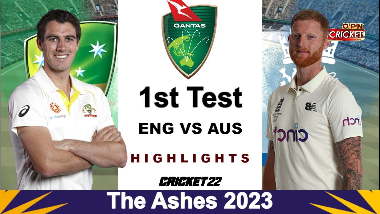 England vs Australia 1st Test Day 1 Highlights ENG vs AUS The Ashes