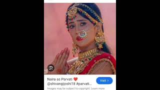 #shivangi joshi #naira #parwati look #yrkkh #best serial #trending short 🥰🥰♥️♥️♥️🥰