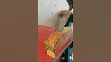 chisel #chisel #woodworking #oddlysatisfying #handyman #asmrsounds #diy