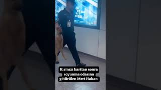 mert hakan kırmızı yedikten sonra soyunma odasına götürüldü #9mviews #fenerbahçe #views10m