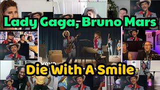 Lady Gaga, Bruno Mars   Die With A Smile l REACTION MASHUP