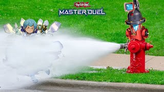 「Master Duel」The Weather Painter Vs Rescue-Ace | Fighting Fire Firefighter screenshot 5