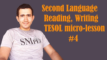 Second Language Reading, Writing TESOL micro-lesson