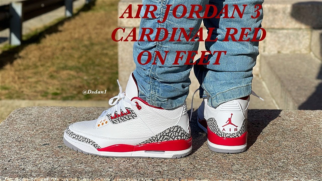 Air Jordan 3 Retro 'Cardinal Red